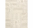 Kaşmir Halı İskandinav Rune White 100x300 cm