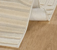 Kaşmir Halı İskandinav Rune White 100x300 cm