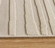 Kaşmir Halı İskandinav Frode White 80x300 cm