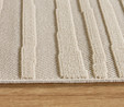 Kaşmir Halı İskandinav Frode White 100x300 cm