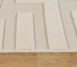 Kaşmir Halı İskandinav Roar White 100x200 cm