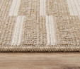 Kaşmir Halı Kilim Jüt Ravon White 80x300 cm