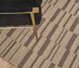 Kaşmir Halı Kilim Jüt Ravon Brown 80x300 cm