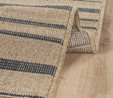 Kaşmir Halı Kilim Jüt Ravon Blue 80x300 cm