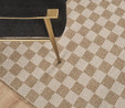 Kaşmir Halı Kilim Jüt Dorne White 80x150 cm