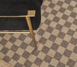 Kaşmir Halı Kilim Jüt Dorne Brown 50x80 cm