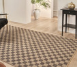 Kaşmir Halı Kilim Jüt Dorne Brown 50x80 cm