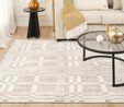  Kaşmir Halı 7/24 İskandinav Velar Gri 120x180 cm