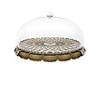 Guzzini Vanity Kek Sunum Servislik 30 cm Kahverengi