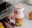 Cookplus Pink Taşınabilir Şarjlı Smoothie Blender