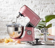 Cookplus Promix Ef802 Stand Mikser 1000W Mutfak Şefi, Et Kıyma Makinesi ve Smoothie Blender Pink