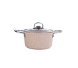 Cookplus Biogranit Panama Kahve 7 Parça Tencere Seti