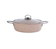 Cookplus Biogranit Panama Kahve 7 Parça Tencere Seti