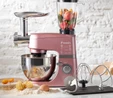 Cookplus Promix Ef802 Stand Mikser 1000W Mutfak Şefi, Et Kıyma Makinesi ve Smoothie Blender Pink