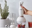 Cookplus Midimix Blender Set Krem Gold 1000W