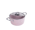 Cookplus Biogranit Alfa Pink 7 Parça Tencere Seti