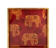 Karaca Home Zilonis Bordo Filli Kare Tepsi 40x40 cm
