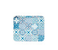 Karaca Home Blue Patch 2 Parça Baskılı Banyo Halısı