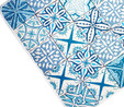 Karaca Home Blue Patch 2 Parça Baskılı Banyo Halısı