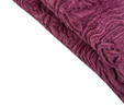 Karaca Home Leslie Mürdüm Çift Kişilik Embosy Battaniye
