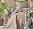 Karaca Home Zoya Kahve Saten 8 Parça Winter Set