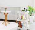 Sarah Anderson Slim Organizer Beyaz 3lü Raf