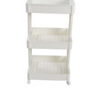 Sarah Anderson Slim Organizer Beyaz 3lü Raf