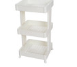 Sarah Anderson Slim Organizer Beyaz 3lü Raf