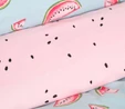 Sarah Anderson Watermelon Mavi %100 Pamuk Tek Kişilik Nevresim Yastık Seti