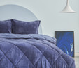 Sarah Anderson Cornelia Sherpa Çift Kişilik Comfort Set İndigo 