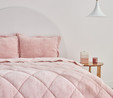 Sarah Anderson Cornelia Sherpa Çift Kişilik Comfort Set Pudra