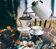 Hario Dripper V60 02 Ceramic Beyaz