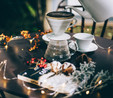 Hario Dripper V60 02 Ceramic Beyaz