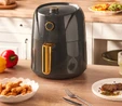 Homend Airfryday 2505H 8 Farklı Programlı, 4,3 Litre Airfryer Antrasit