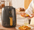 Homend Airfryday 2505H 8 Farklı Programlı, 4,3 Litre Airfryer Antrasit