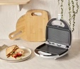 Homend Toastbuster 1309H Çıkarılabilir Plakalı Portatif Tasarım Tost Makinesi Beyaz