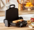 Homend Toastbuster 1337H 4 Ekmekli Tost Makinesi Siyah