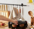 Homend Toastbuster 1337H 4 Ekmekli Tost Makinesi Siyah