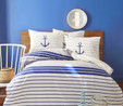 Nautica Home Bornea %100 Pamuk Çift Kişilik Nevresim Seti
