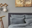 Nautica Home Pruva Çift Kişilik Müslin Yatak Örtüsü Seti Yeşil