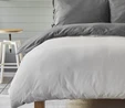 Nautica Home Pruva Antrasit Gri Çift Taraflı Çift Kişilik Nevresim Seti