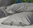Nautica Home Pruva Antrasit Gri Çift Taraflı Çift Kişilik Nevresim Seti