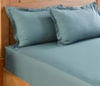 Nautica Home Yeşil %100 Pamuk Tek Kişilik Fitted/Lastikli Çarşaf