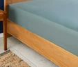 Nautica Home Yeşil %100 Pamuk Tek Kişilik Fitted/Lastikli Çarşaf