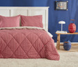 Nautica Home Maritime Stripe Çift Kişilik Comfort Set Red