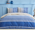 Nautica Home Olympus Stripe Tek Kişilik Nevresim Takımı Blue