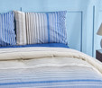 Nautica Home Olympus Stripe Tek Kişilik Nevresim Takımı Blue