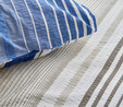 Nautica Home Olympus Stripe Tek Kişilik Nevresim Takımı Blue