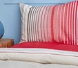 Nautica Home Olympus Stripe Tek Kişilik Nevresim Takımı Red