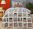 Peanuts by Karaca Home Snoopy Space Tek Kişilik %100 Pamuk Nevresim Takımı